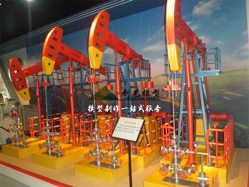 抽油機動態演示模型