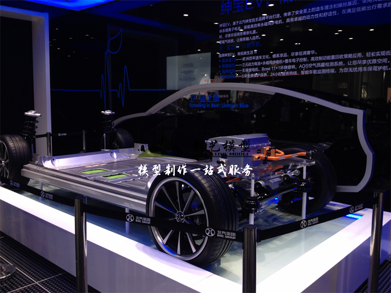 汽車剖面結構模型